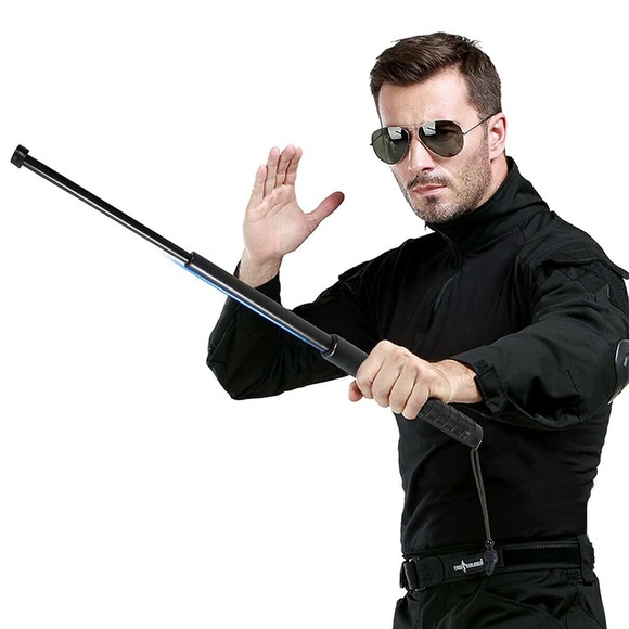 Portable Outdoor Tool Self Defense Personal Defense Camping Hiking Walking Stick - Picture 4 of 8